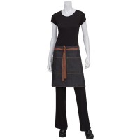 Chef Works | Memphis Black Denim Half Apron